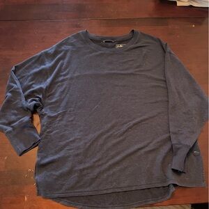 L.L. Bean Dark Blue Women's Shirt